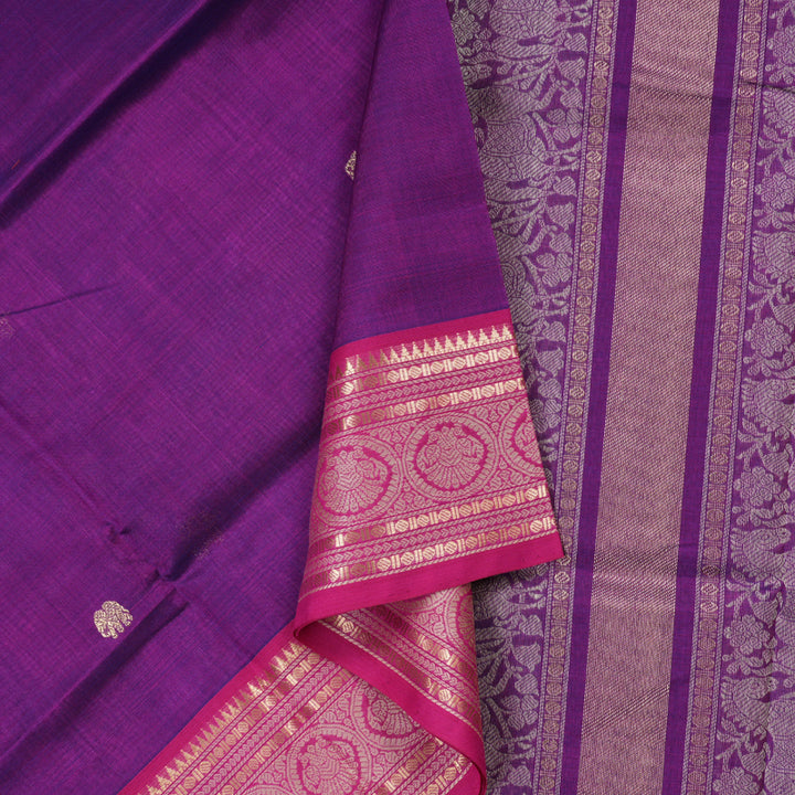 Hayagrivas Handloom Pure Silk Cotton Saree KBD1700A9-12