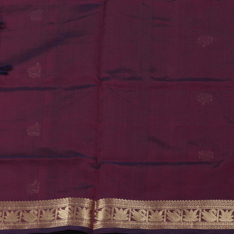 Hayagrivas Handloom Silk Cotton Saree KBD1700A9-6