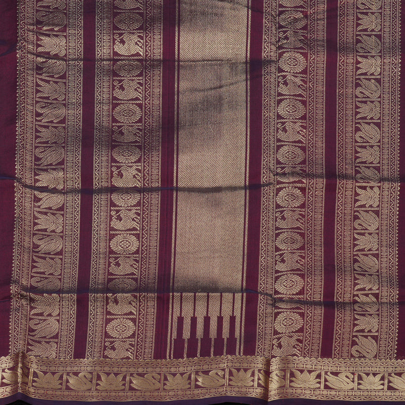 Hayagrivas Handloom Silk Cotton Saree KBD1700A9-6
