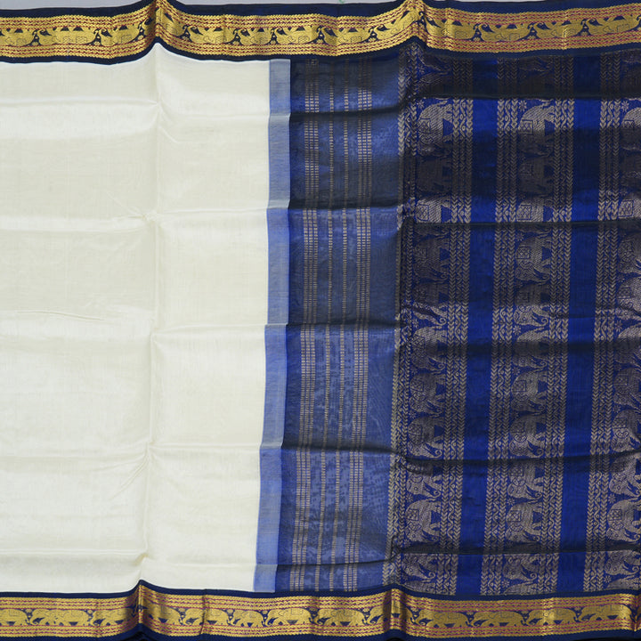 Hayagrivas Handloom Pure Silk Cotton Saree KBD1718A1-14