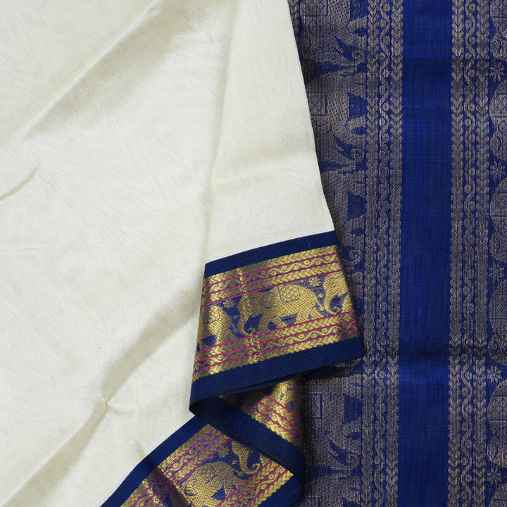 Hayagrivas Handloom Pure Silk Cotton Saree KBD1718A1-14