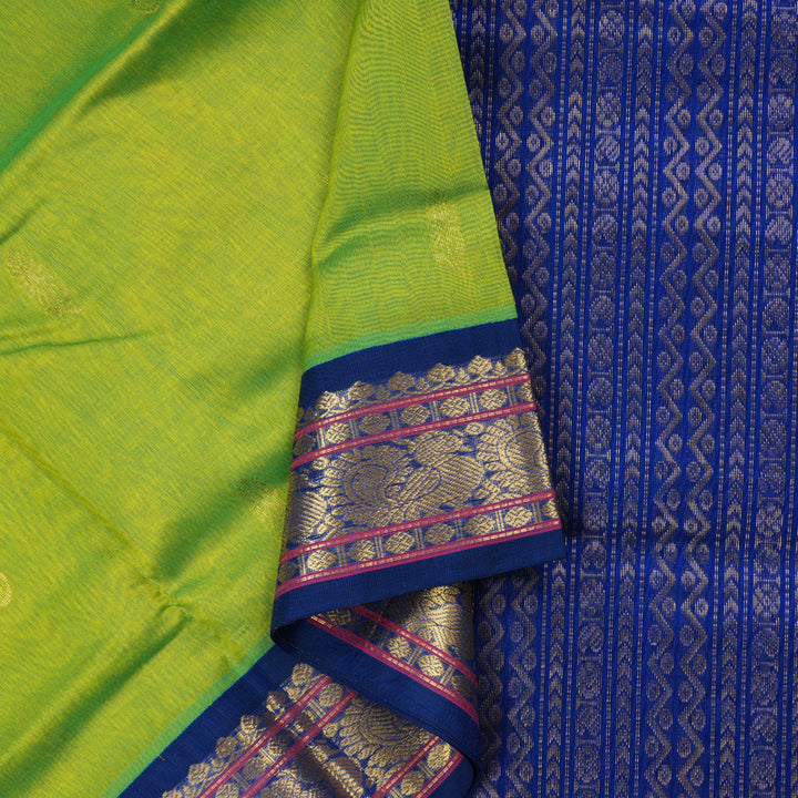 Hayagrivas Handloom Pure Silk Cotton Saree KBD1718A4-4