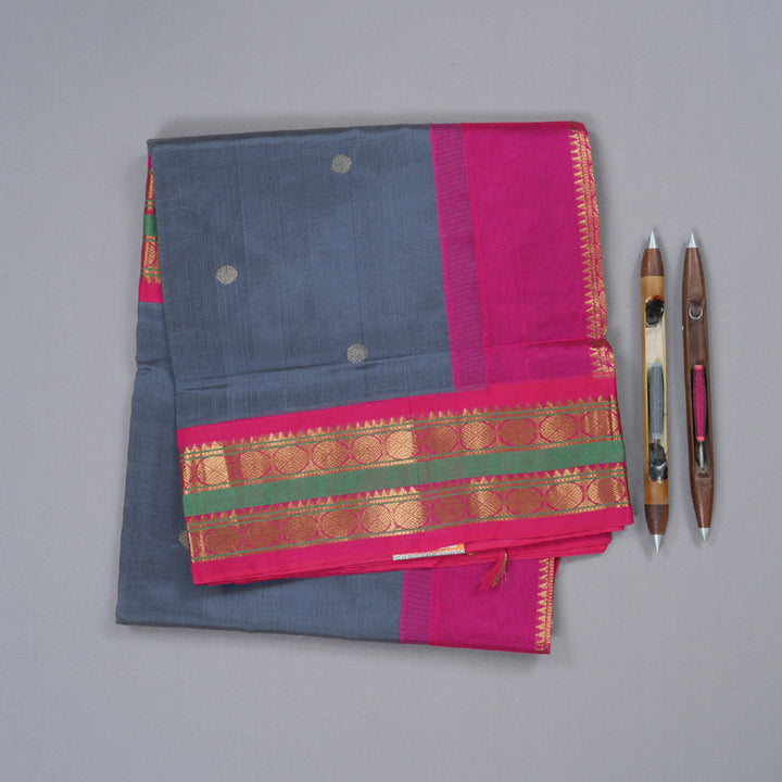 Hayagrivas Handloom Pure Silk Cotton Saree KBD1718A4-6