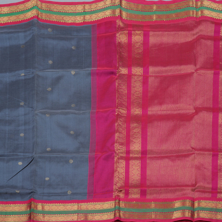 Hayagrivas Handloom Pure Silk Cotton Saree KBD1718A4-6