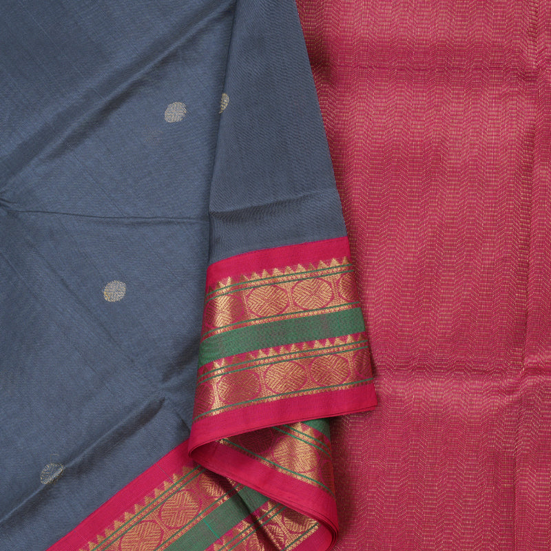Hayagrivas Handloom Pure Silk Cotton Saree KBD1718A4-6