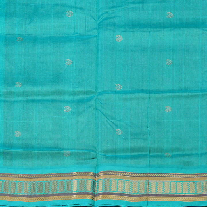 Hayagrivas Handloom Pure Silk Cotton Saree KBD1718A4-7