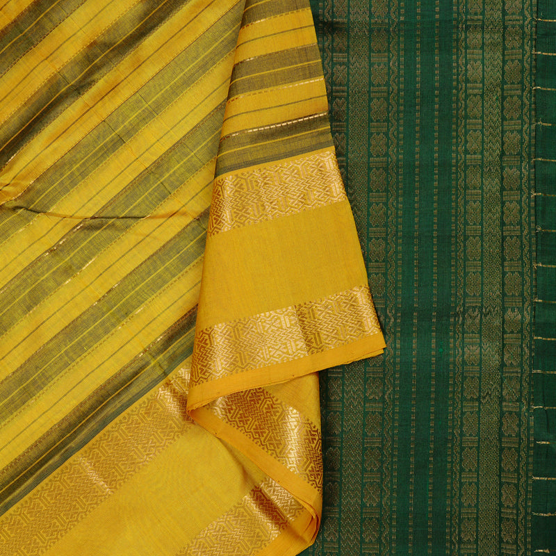 Hayagrivas Handloom Silk Cotton Saree KBD1719A2-1