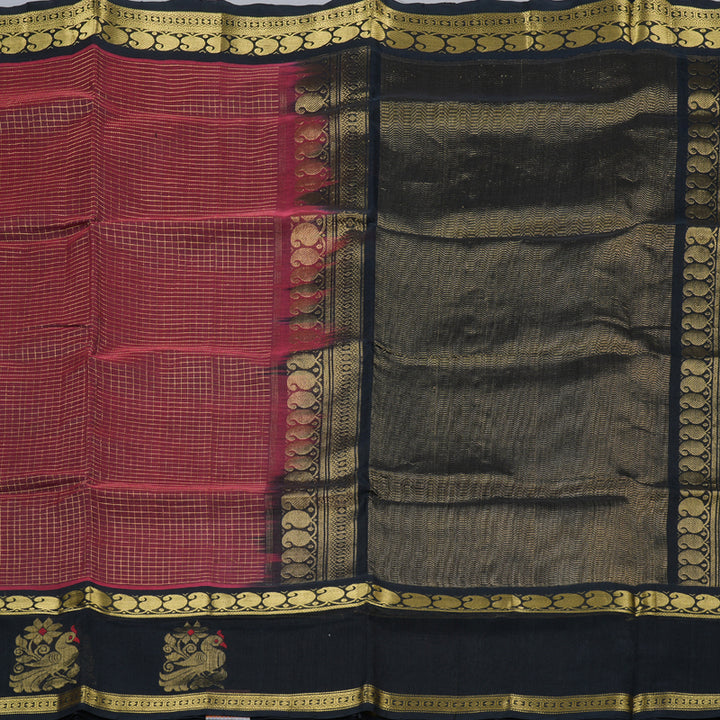 Hayagrivas Handloom Pure Silk Cotton Saree KBD1719A3-2