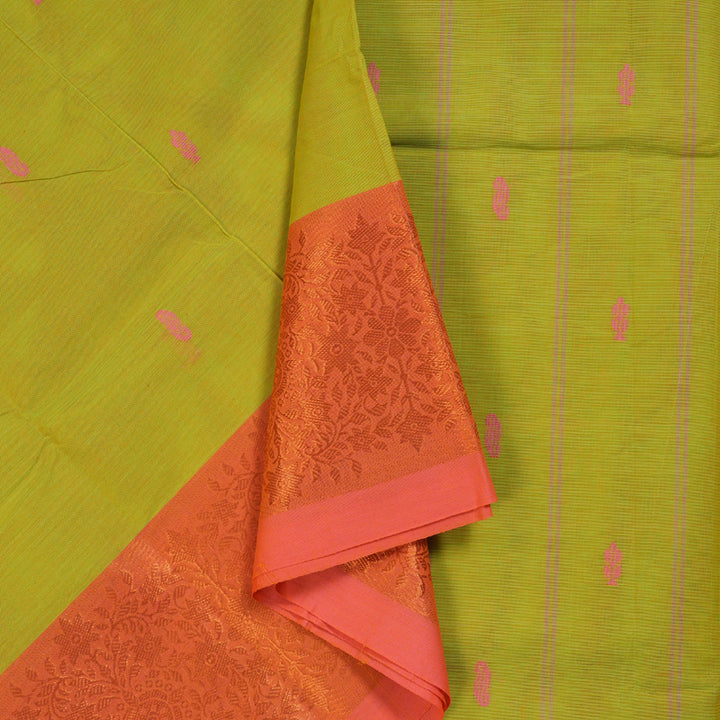 Hayagrivas Handloom Pure Cotton Saree KBD1723A10-1