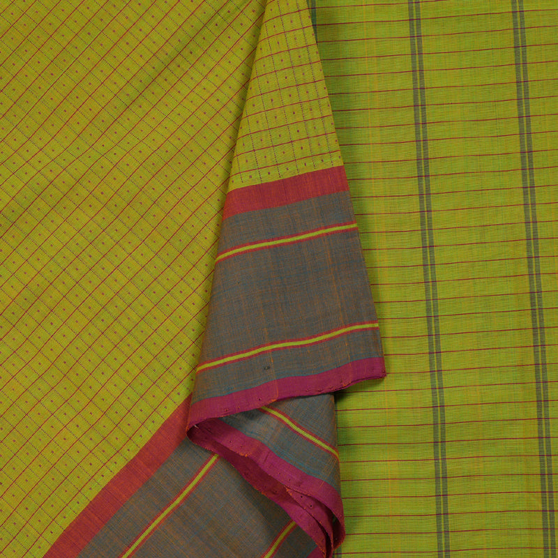 Hayagrivas Handloom Pure Cotton Saree KBD1723A14-10