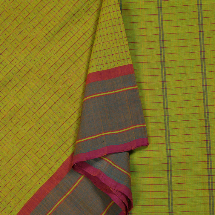 Hayagrivas Handloom Pure Cotton Saree KBD1723A14-10
