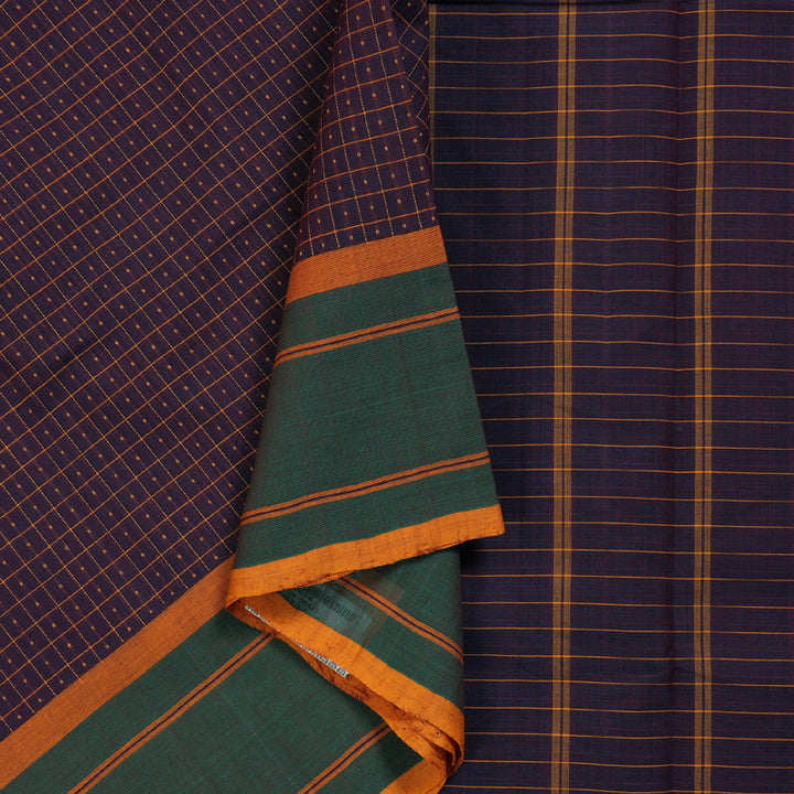 Hayagrivas Handloom Pure Cotton Saree KBD1723A14-9