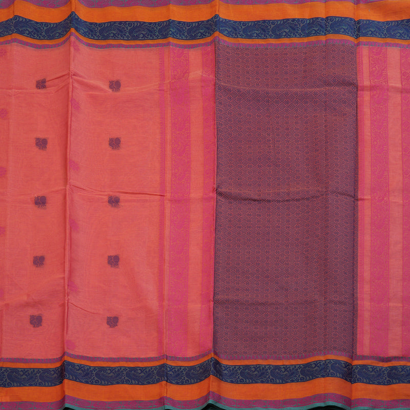 Hayagrivas Handloom Pure Cotton Saree KBD1723A16-1