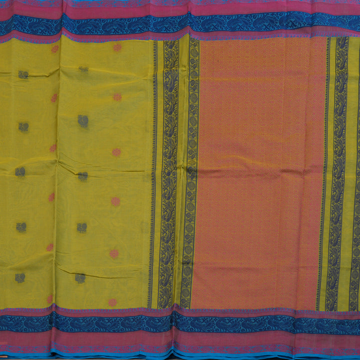 Hayagrivas Handloom Pure Cotton Saree KBD1723A16-3