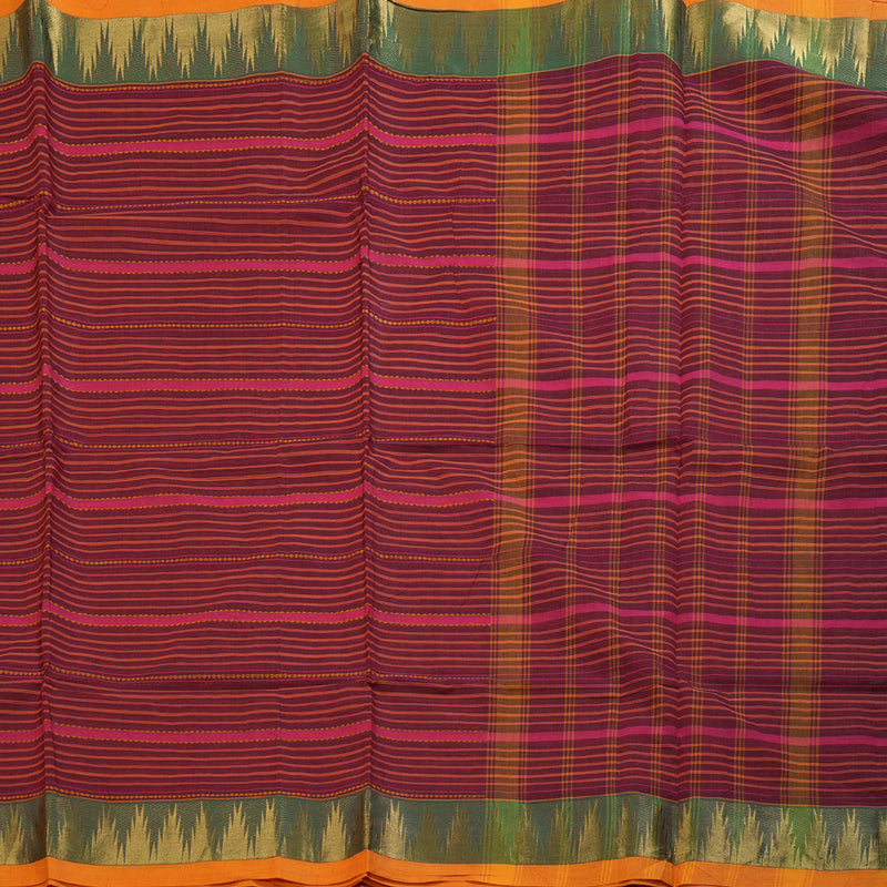 Hayagrivas Handloom Pure Cotton Saree KBD1723A5-4