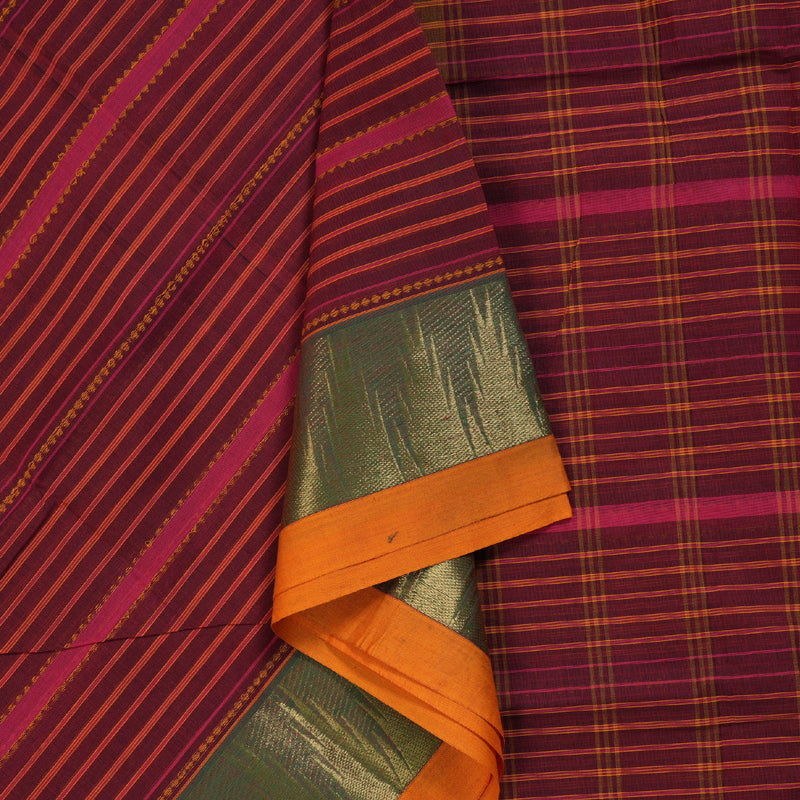 Hayagrivas Handloom Pure Cotton Saree KBD1723A5-4