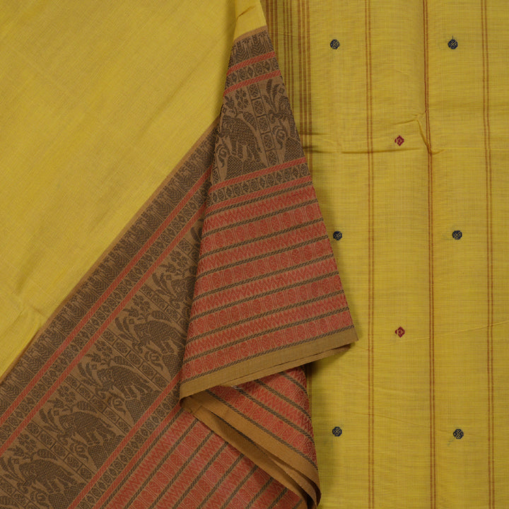 Hayagrivas Handloom Pure Cotton Saree KBD1723A6-1