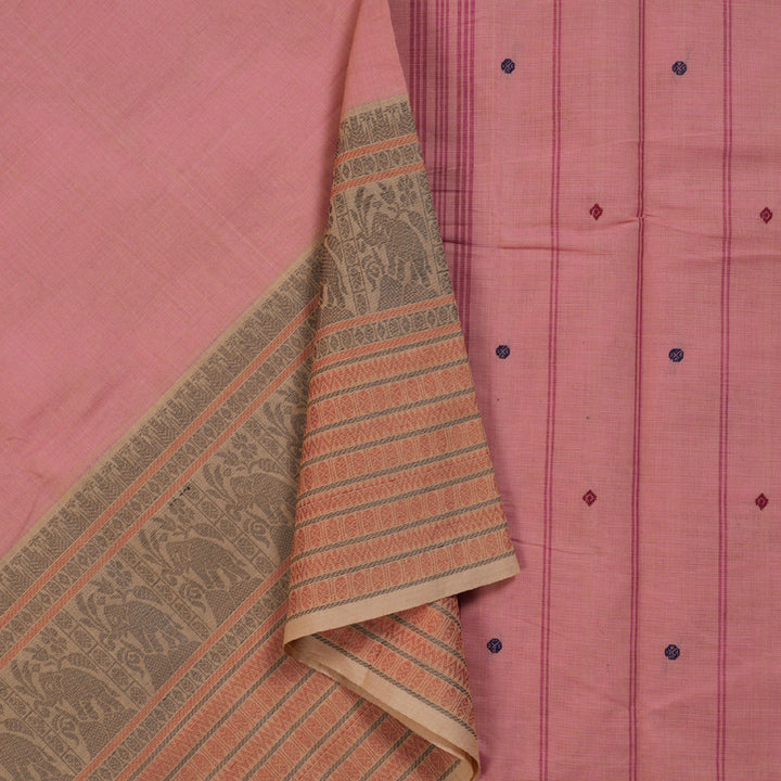 Hayagrivas Handloom Pure Cotton Saree KBD1723A6-5