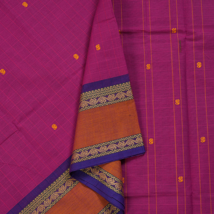 Hayagrivas Handloom Pure Cotton Saree KBD1723A9-2