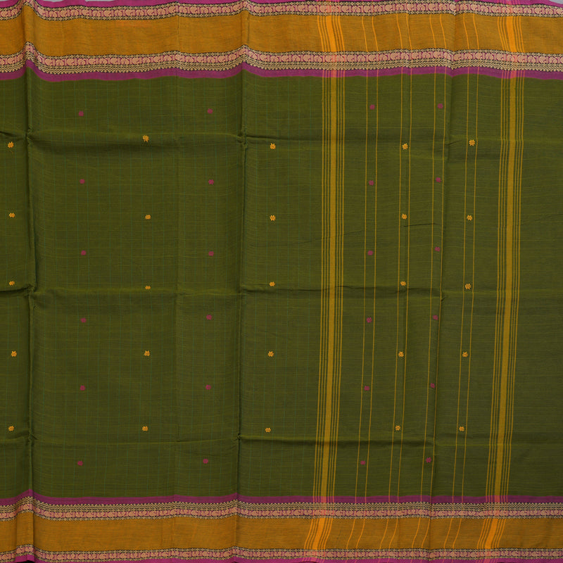 Hayagrivas Handloom Pure Cotton Saree KBD1723A9-5