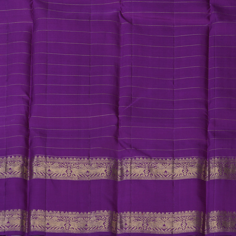 Hayagrivas Handloom Cream Kanjivaram Silk Saree KBD1725A9-1