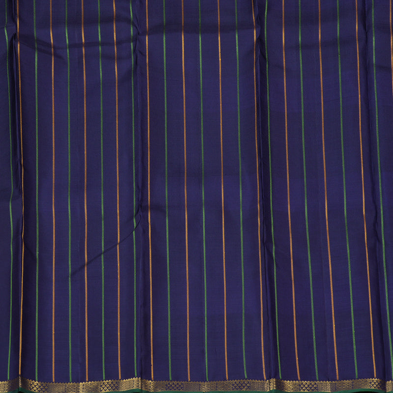 Hayagrivas Multi Colour Checks Handloom Kanjivaram Silk Saree KBD1735A12-1