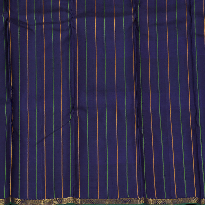 Hayagrivas Multi Colour Checks Handloom Kanjivaram Silk Saree KBD1735A12-1