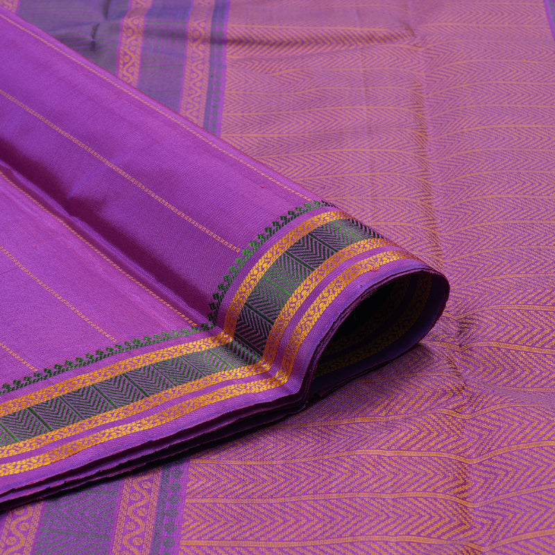 Hayagrivas Purple Handloom Kanjivaram Silk Saree KBD1744A4-3