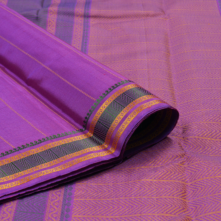 Hayagrivas Purple Handloom Kanjivaram Silk Saree KBD1744A4-3