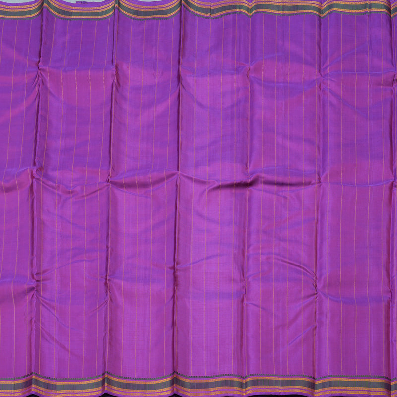 Hayagrivas Purple Handloom Kanjivaram Silk Saree KBD1744A4-3