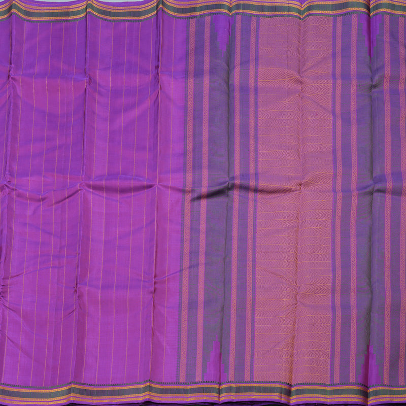 Hayagrivas Purple Handloom Kanjivaram Silk Saree KBD1744A4-3