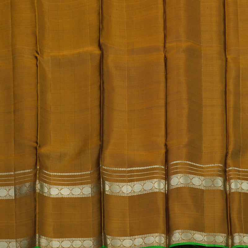Hayagrivas Handloom Araku Maroon Kanjivaram Silk Saree with Metallic Gold Border KBD1745A3-5