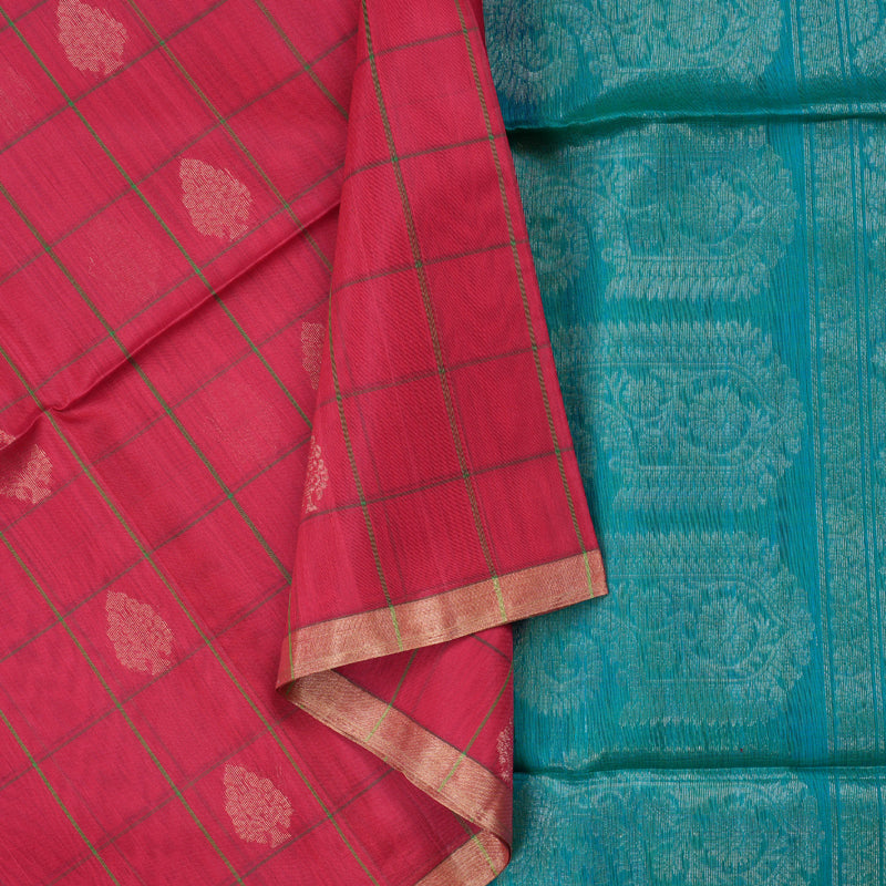 Hayagrivas Handloom Kora Silk Cotton Saree KBD1748A1-28