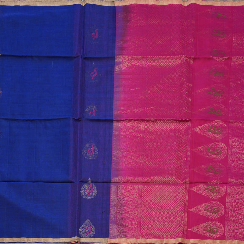 Hayagrivas Handloom Kora Silk Cotton Saree KBD1748A1-42