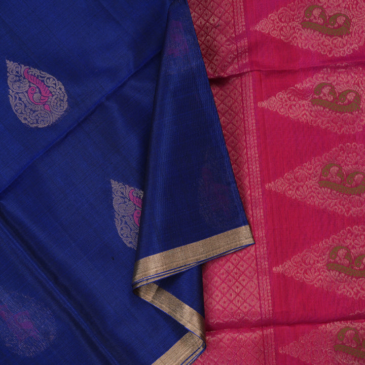 Hayagrivas Handloom Kora Silk Cotton Saree KBD1748A1-42