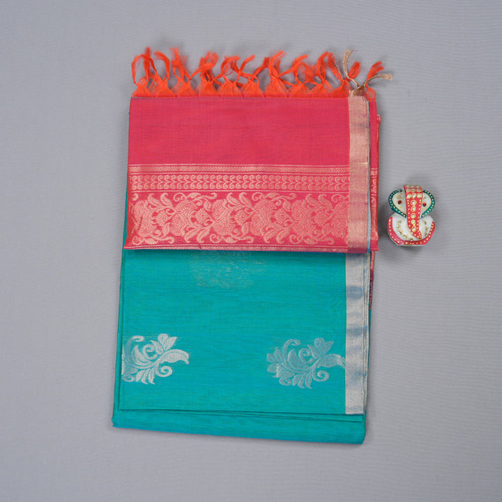 Hayagrivas Handloom Kora Silk Cotton Saree KBD1748A1-46
