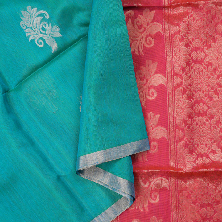 Hayagrivas Handloom Kora Silk Cotton Saree KBD1748A1-46