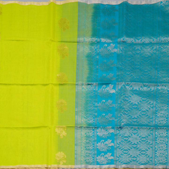 Hayagrivas Handloom Kora Silk Cotton Saree KBD1748A1-47