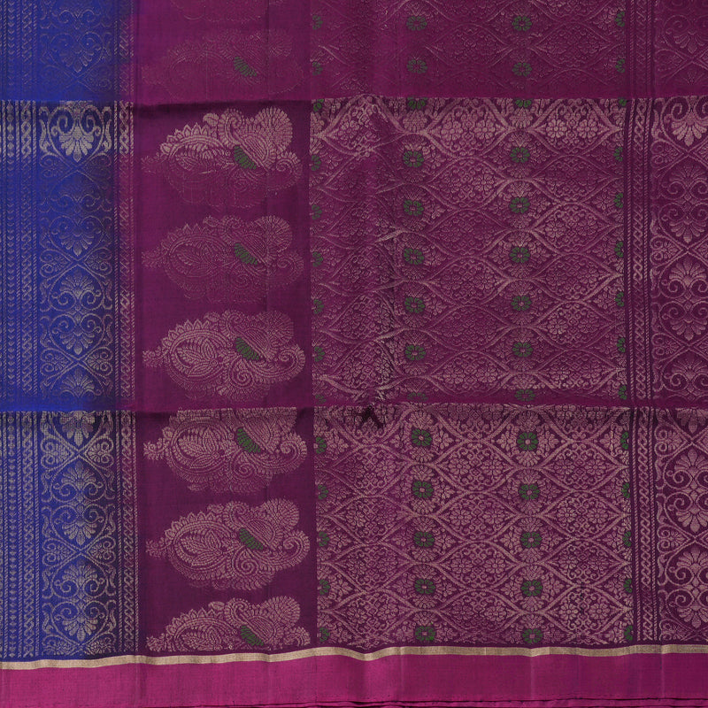 Hayagrivas Handloom Kora Silk Cotton Saree KBD1748A1-6