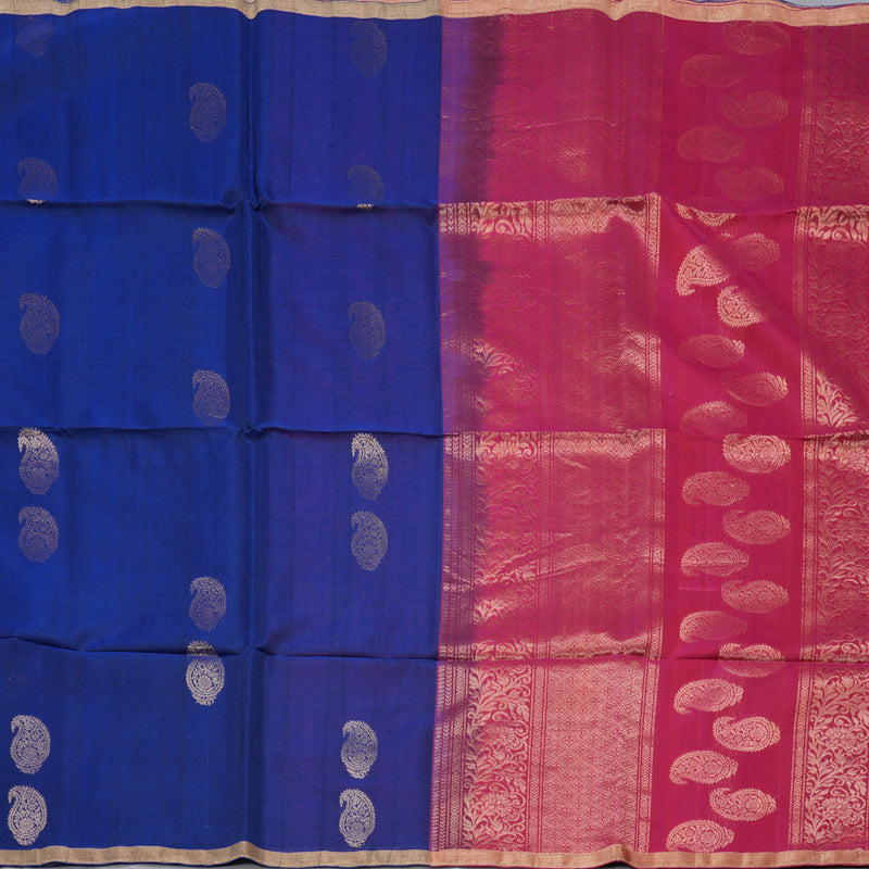 Hayagrivas Handloom Kora Silk Cotton Saree KBD1748A1-7