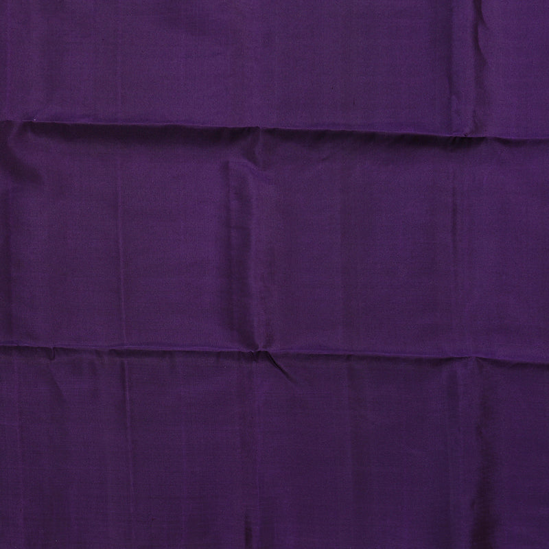 Hayagrivas Dark Purple Handloom Soft Silk Saree KBD1757A22-1