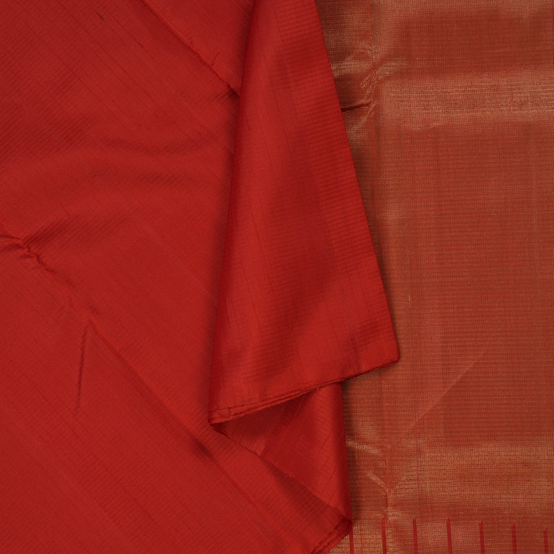 Hayagrivas Handloom Soft Silk Saree in Lavish Maroon Red KBE1757A29-5
