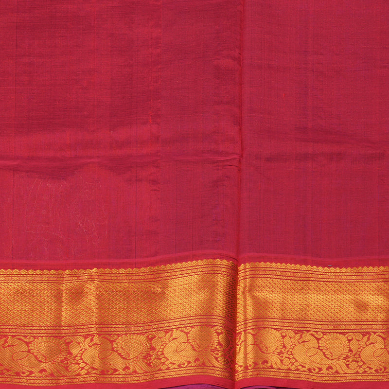 Hayagrivas Handloom Silk Cotton Saree KBD1765A2-2