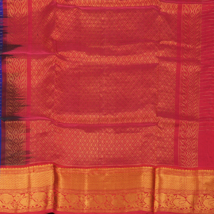 Hayagrivas Handloom Silk Cotton Saree KBD1765A2-2