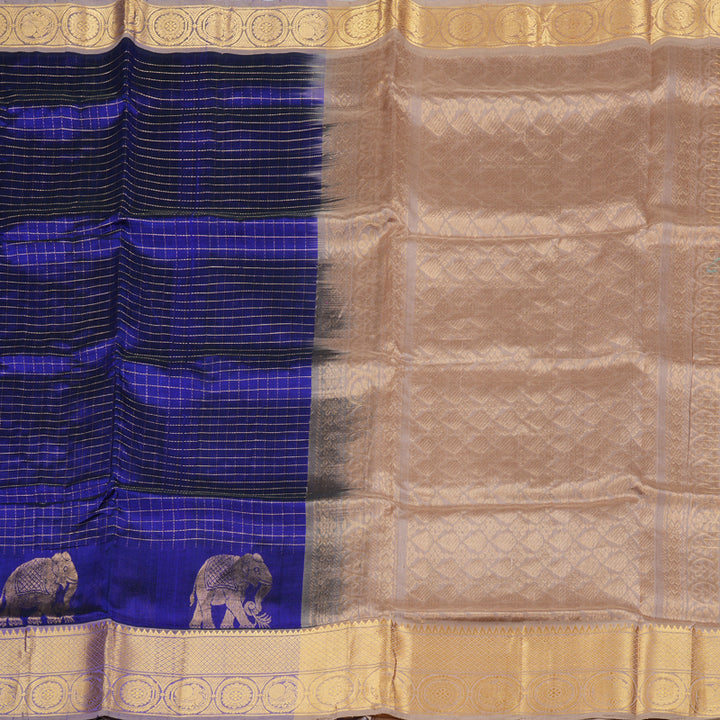 Hayagrivas Handloom Silk Cotton Saree BBD1765A2-4