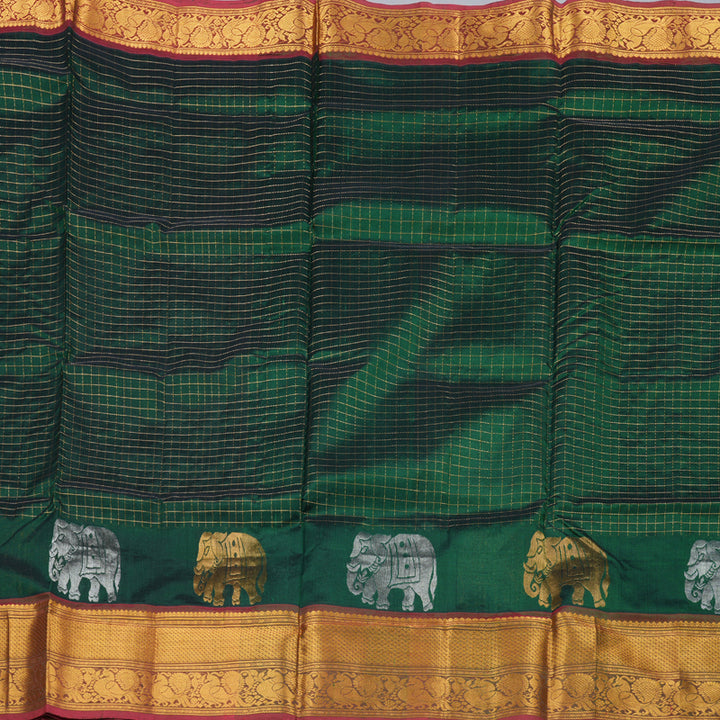 Hayagrivas Handloom Silk Cotton Saree KBD1765A2-5