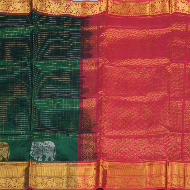 Hayagrivas Handloom Silk Cotton Saree KBD1765A2-5