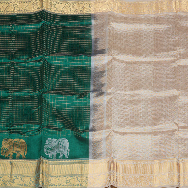 Hayagrivas Handloom Silk Cotton Saree KBD1765A2-7