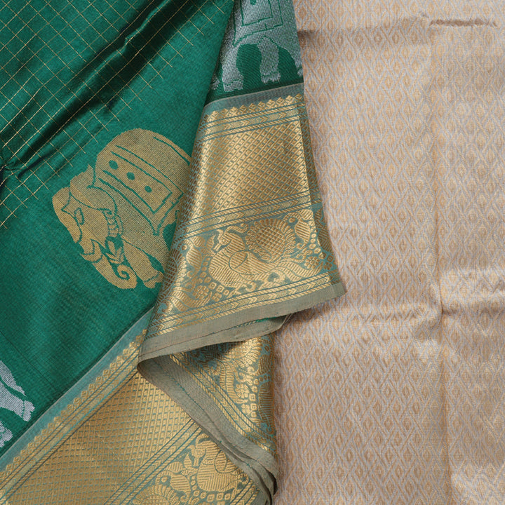 Hayagrivas Handloom Silk Cotton Saree KBD1765A2-7