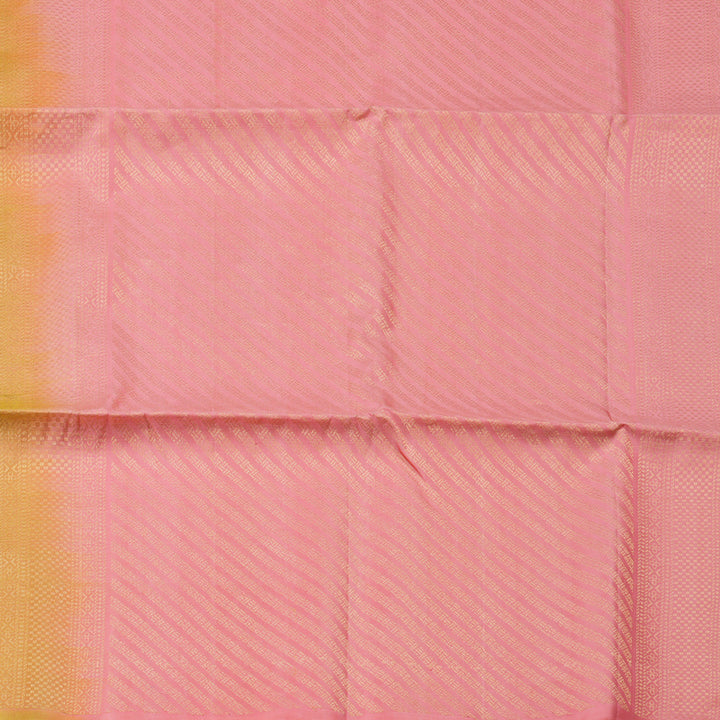 Hayagrivas Handloom Soft Silk Saree in Effervescent Lime Green KBD1767A11-8